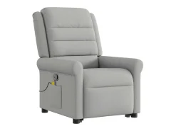 Poltrona elevatória de massagens tecido -nublado SHL489199^ Poltrona