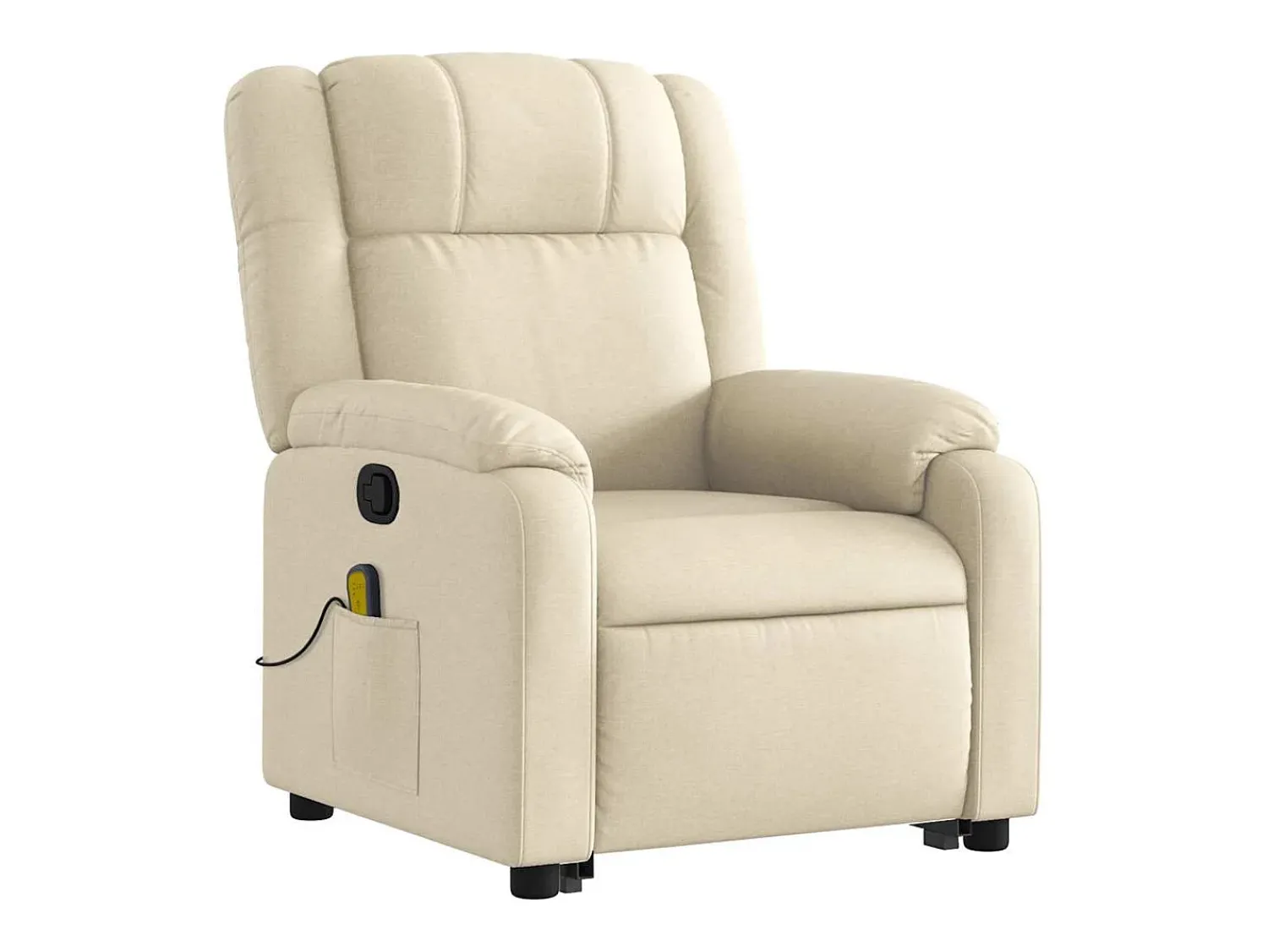 Poltrona| Poltrona elevatória de massagens tecido cor SHL190019 Creme