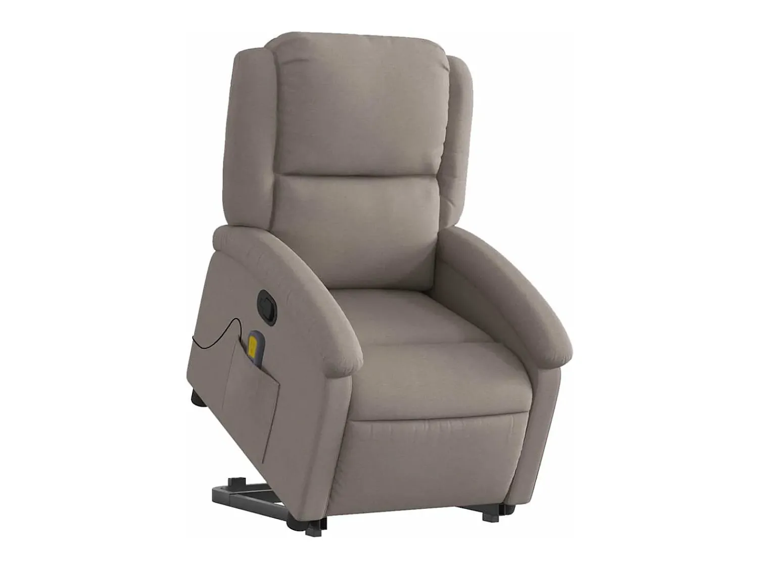 Poltrona* Poltrona elevatória de massagens tecido cinzento-acastanhado SHL424067 Taupe