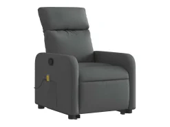 Poltrona| Poltrona elevatória de massagens tecido cinzento-escuro SHL412591 Cinza antracite