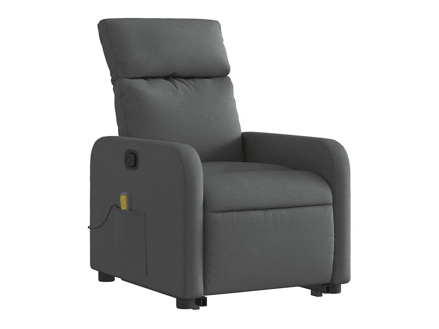 Poltrona| Poltrona elevatória de massagens tecido cinzento-escuro SHL412591 Cinza antracite