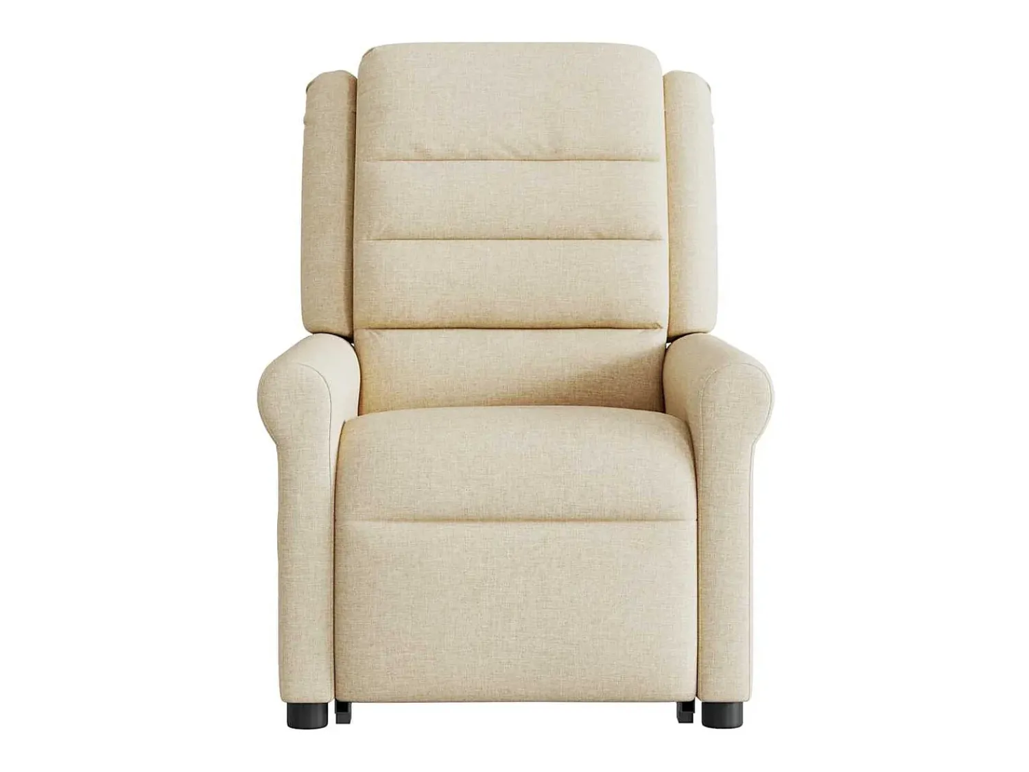 Outlet Poltrona elevatória de massagens tecido cor SHL730095 Creme