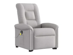 Poltrona elevatória de massagens tecido -nublado SHL46997^ Poltrona