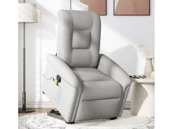 Poltrona elevatória de massagens tecido -nublado SHL46997^ Poltrona