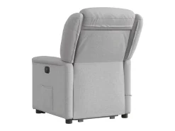 Sale Poltrona elevatória de massagens tecido -nublado SHL291465 Cinzento