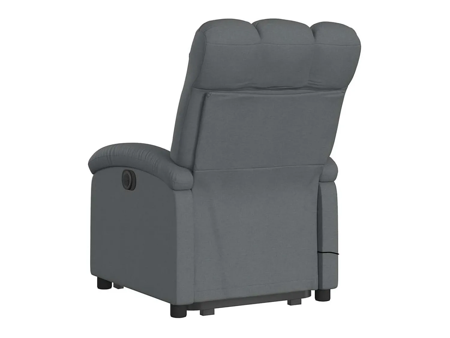 Online Poltrona elevatória de massagens tecido cinzento-escuro SHL16586 Cinza antracite