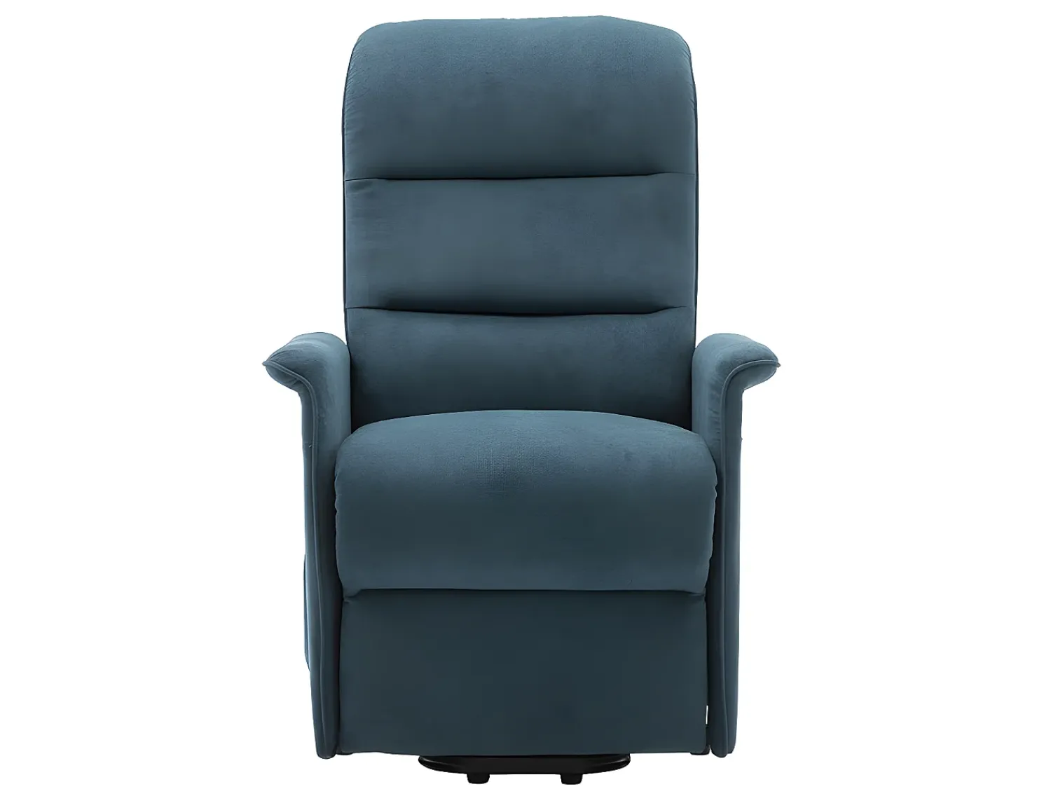 Online Vente-unique Poltrona elevável elétrica em tecido CAPUCINE Azul