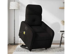 Poltrona* Poltrona elétrica elevatória massagens tecido SHL878293 Preto