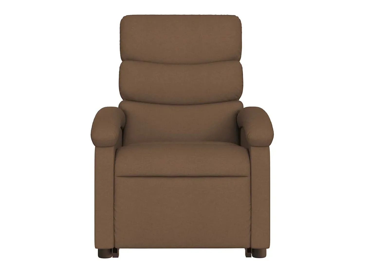 Sale Poltrona elétrica elevatória massagens tecido SHL996968 Castanho
