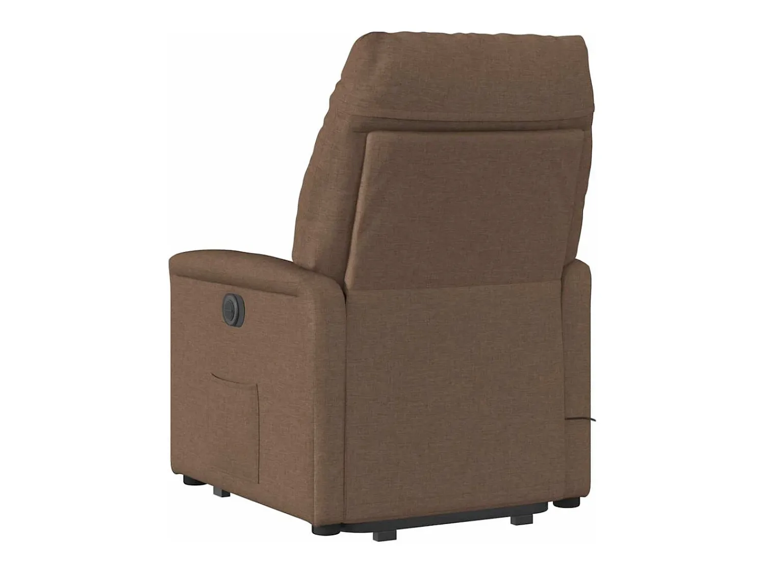 Poltrona| Poltrona elétrica elevatória massagens tecido SHL859588 Castanho