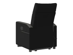 Poltrona| Poltrona elétrica elevatória massagens tecido SHL887056 Preto