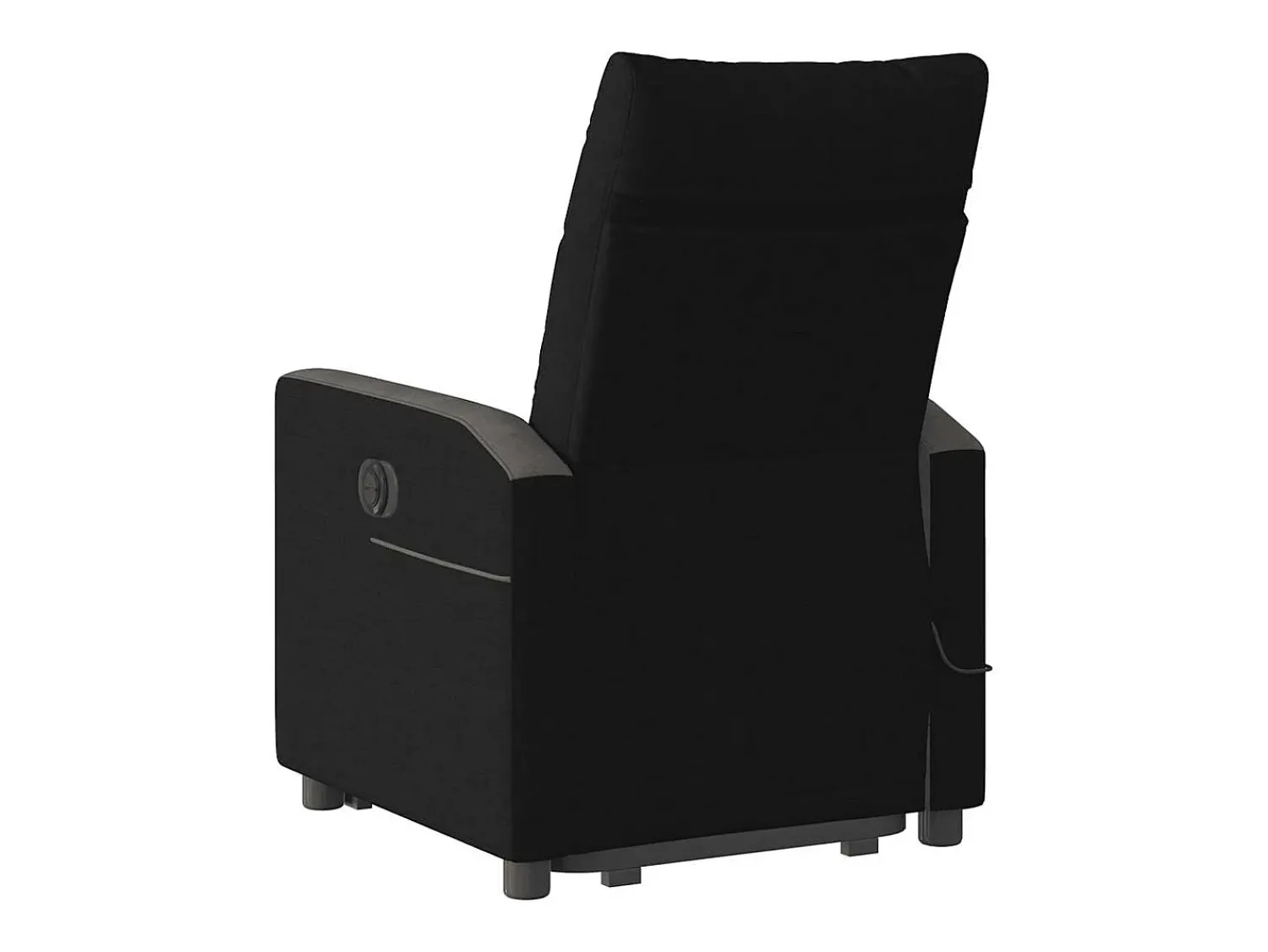 Poltrona| Poltrona elétrica elevatória massagens tecido SHL887056 Preto