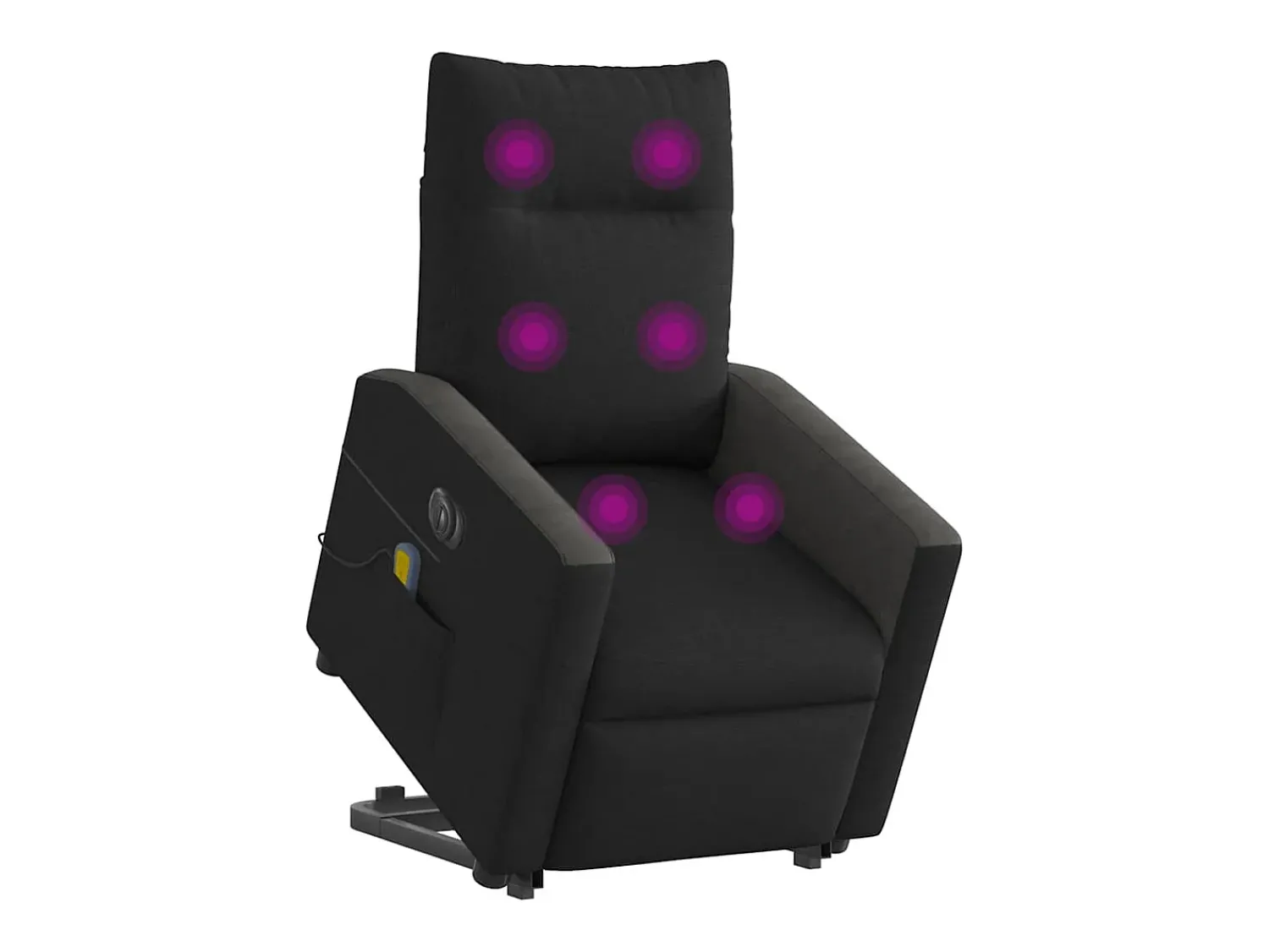 Poltrona| Poltrona elétrica elevatória massagens tecido SHL887056 Preto