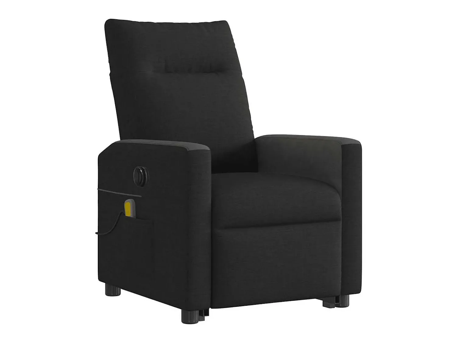 Poltrona| Poltrona elétrica elevatória massagens tecido SHL887056 Preto