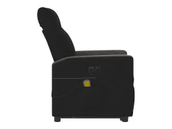 Poltrona| Poltrona elétrica elevatória massagens tecido SHL887056 Preto