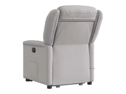 Poltrona| Poltrona elétrica elevatória massagens tecido -nublado SHL485720 Cinzento