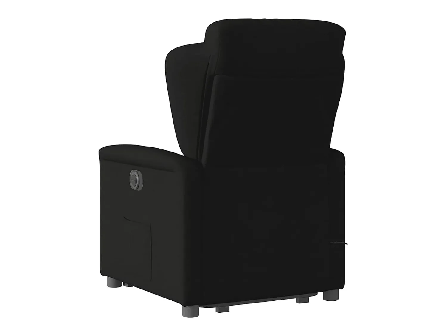 Poltrona* Poltrona elétrica elevatória massagens tecido SHL306158 Preto