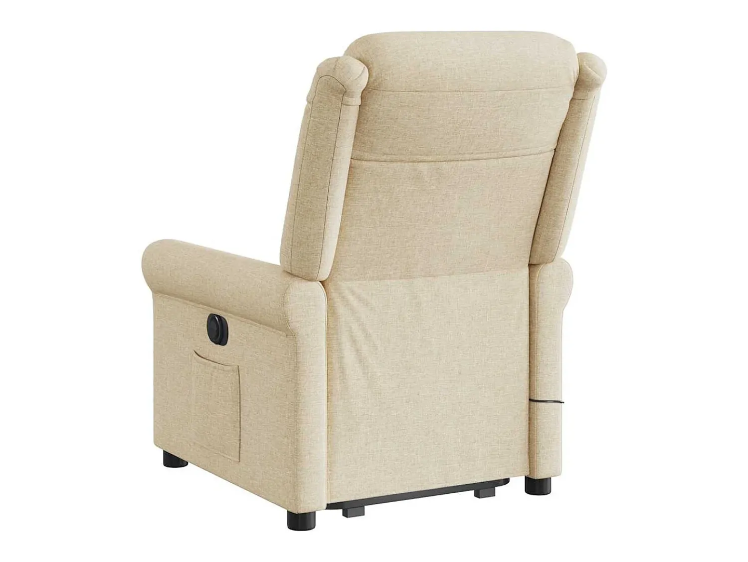 Poltrona| Poltrona elétrica elevatória massagens tecido SHL670780 Creme