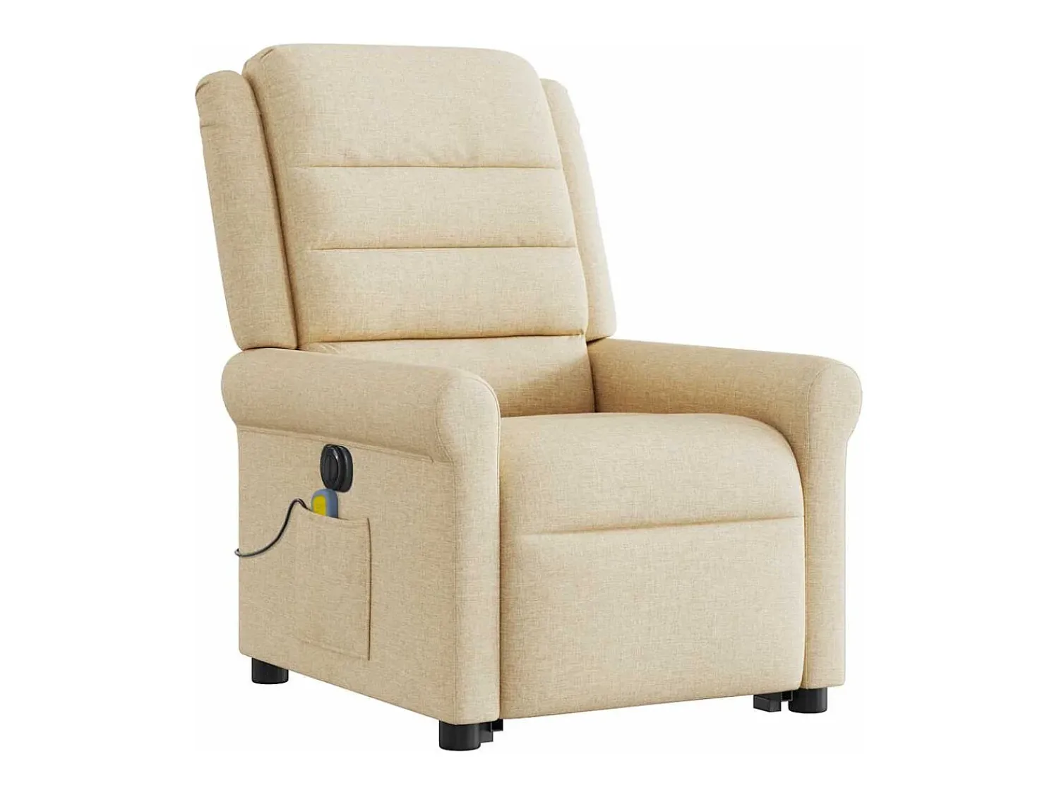 Poltrona| Poltrona elétrica elevatória massagens tecido SHL670780 Creme