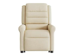 Poltrona| Poltrona elétrica elevatória massagens tecido SHL670780 Creme