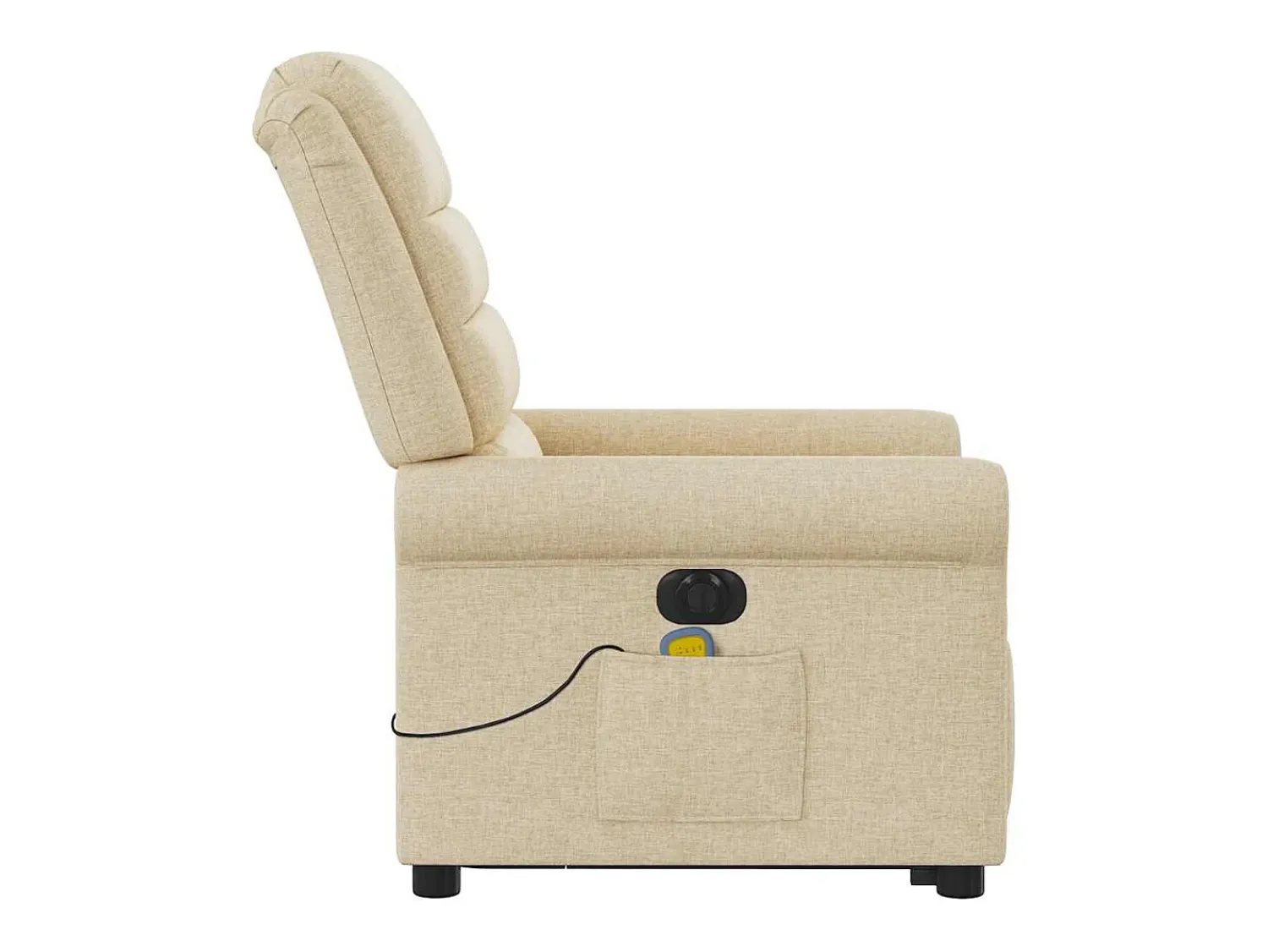 Poltrona| Poltrona elétrica elevatória massagens tecido SHL670780 Creme