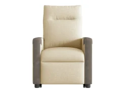 Clearance Poltrona elétrica elevatória massagens tecido SHL848602 Creme