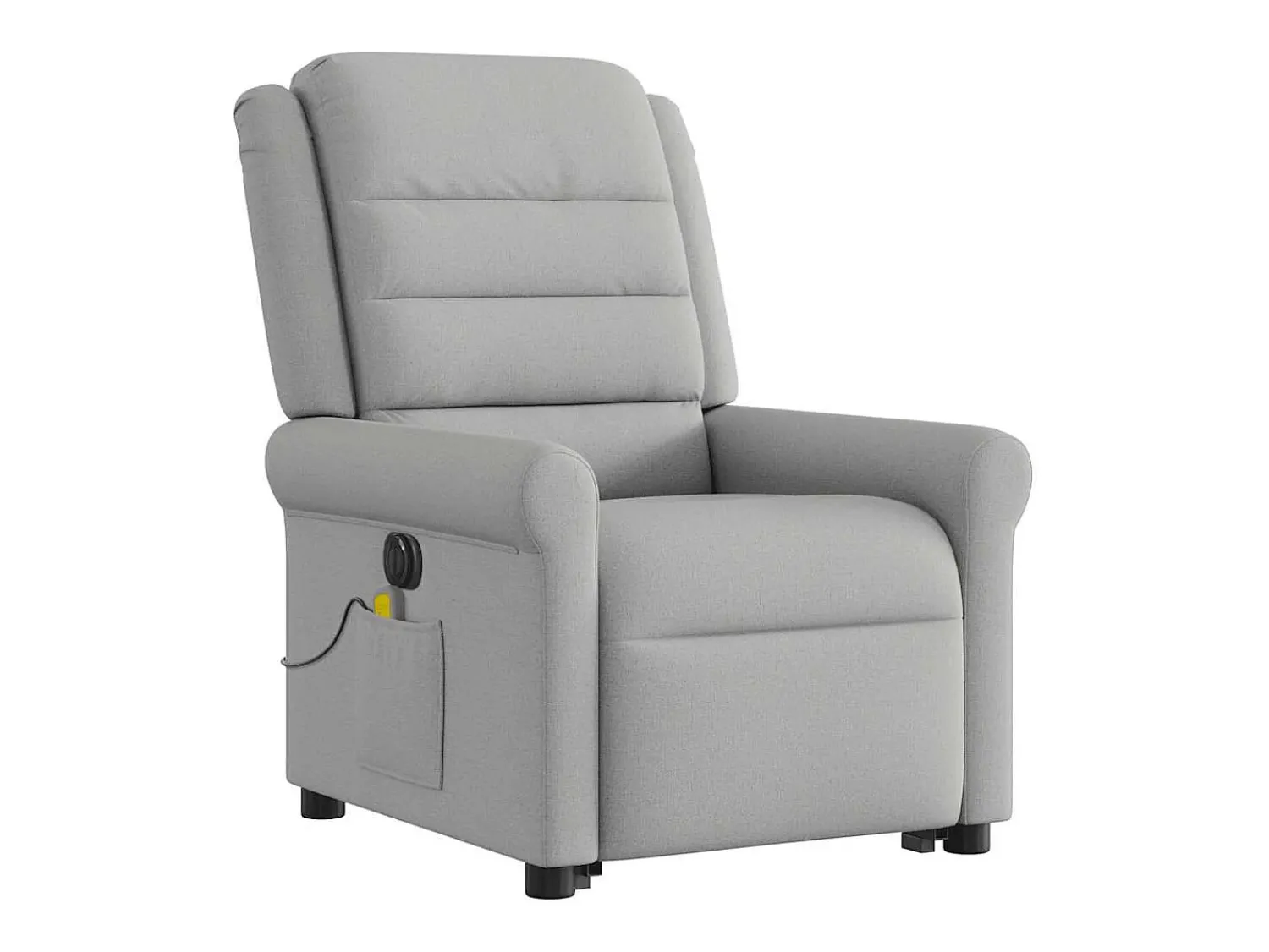 Poltrona* Poltrona elétrica elevatória massagens tecido -nublado SHL149058 Cinzento