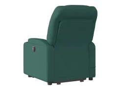 Poltrona| Poltrona elétrica elevatória massagens tecido verde-escuro SHL116441 Verde pinho