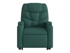 Poltrona| Poltrona elétrica elevatória massagens tecido verde-escuro SHL116441 Verde pinho
