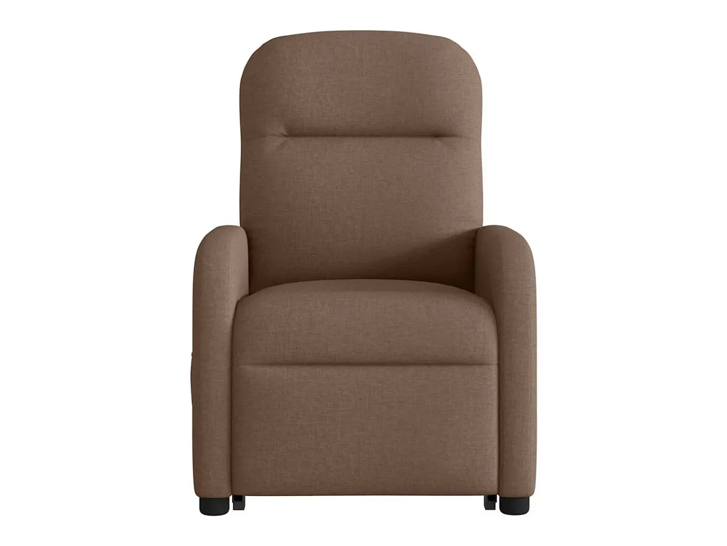 vidaxl Poltrona elétrica elevatória massagens tecido^ Poltrona