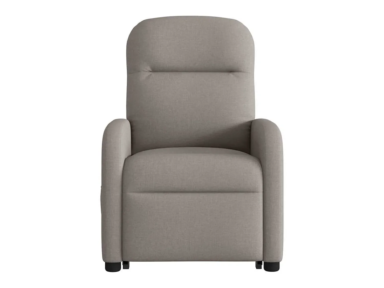Poltrona* Poltrona elétrica elevatória massagens tecido cinza-acastanhado SHL400369 Taupe