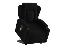 Poltrona elétrica elevatória massagens tecido SHL908497^ Poltrona