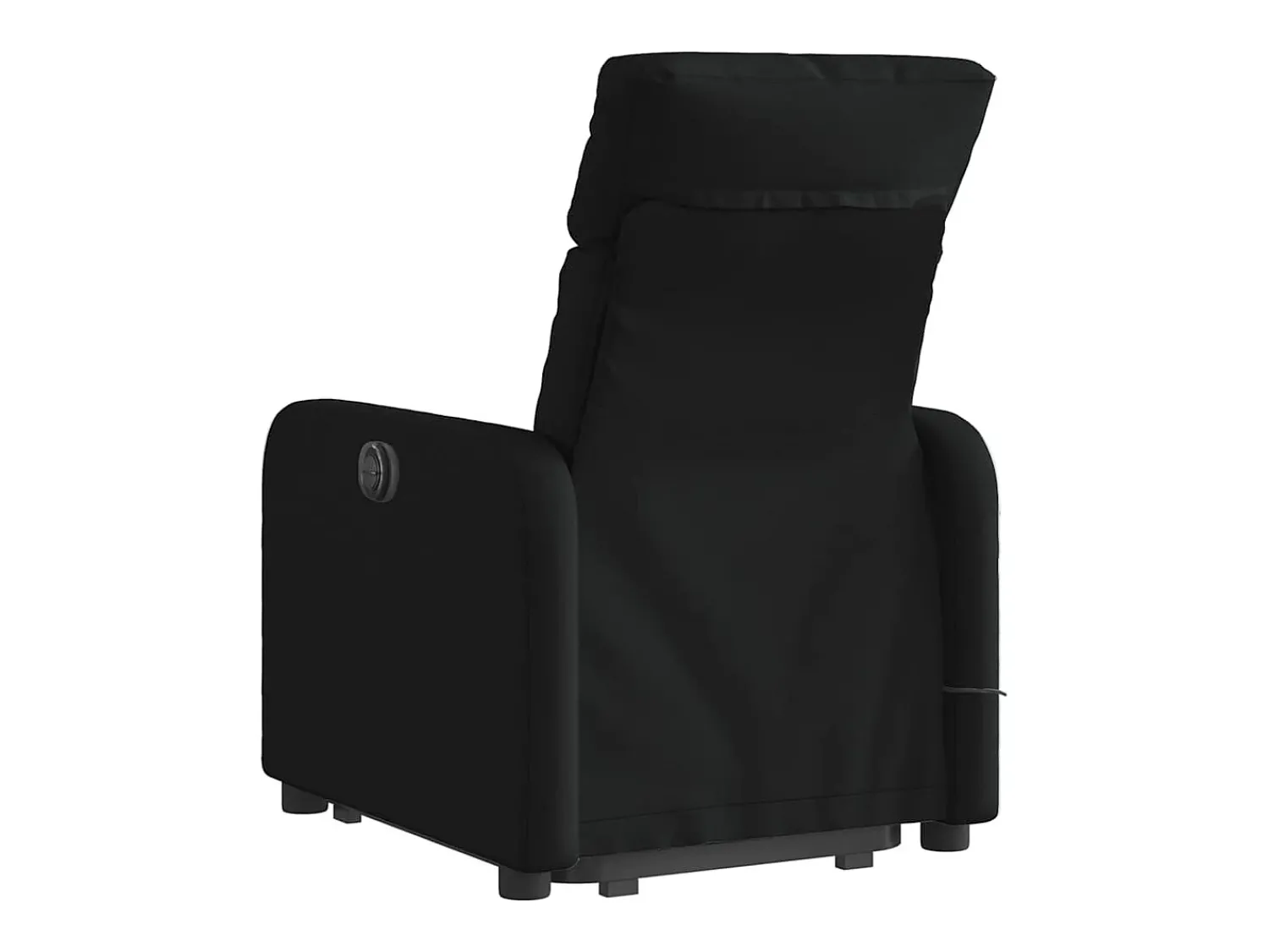 Outlet Poltrona elétrica elevatória massagens tecido SHL865083 Preto