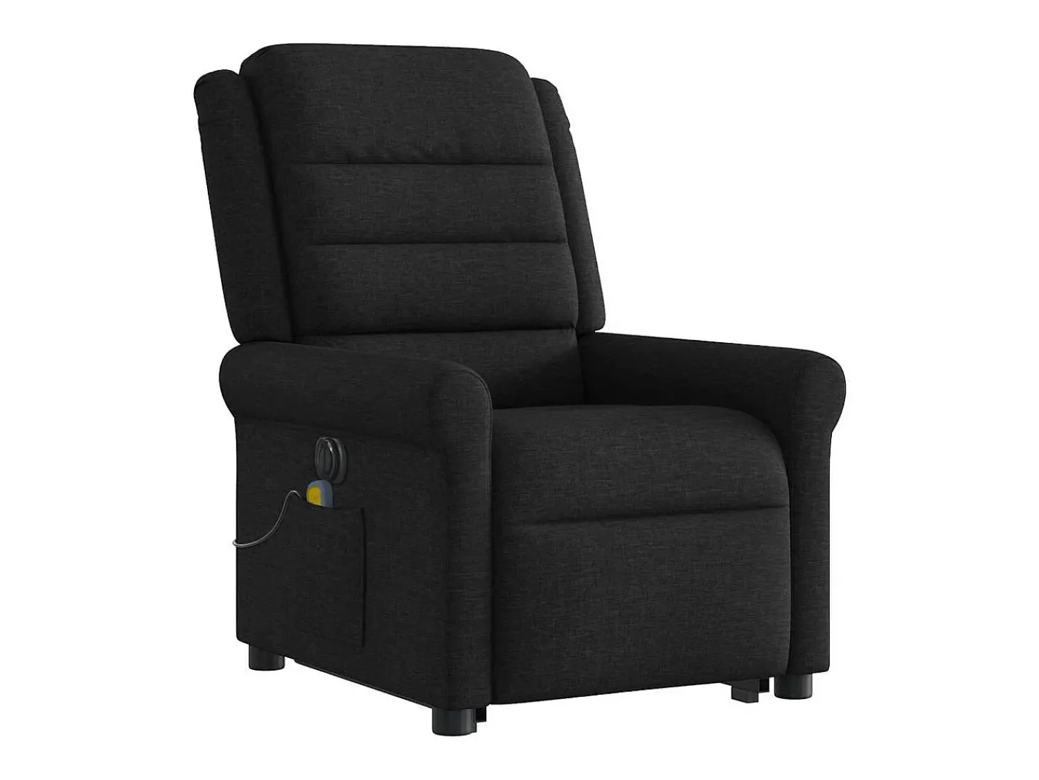 Poltrona| Poltrona elétrica elevatória massagens tecido SHL248477 Preto