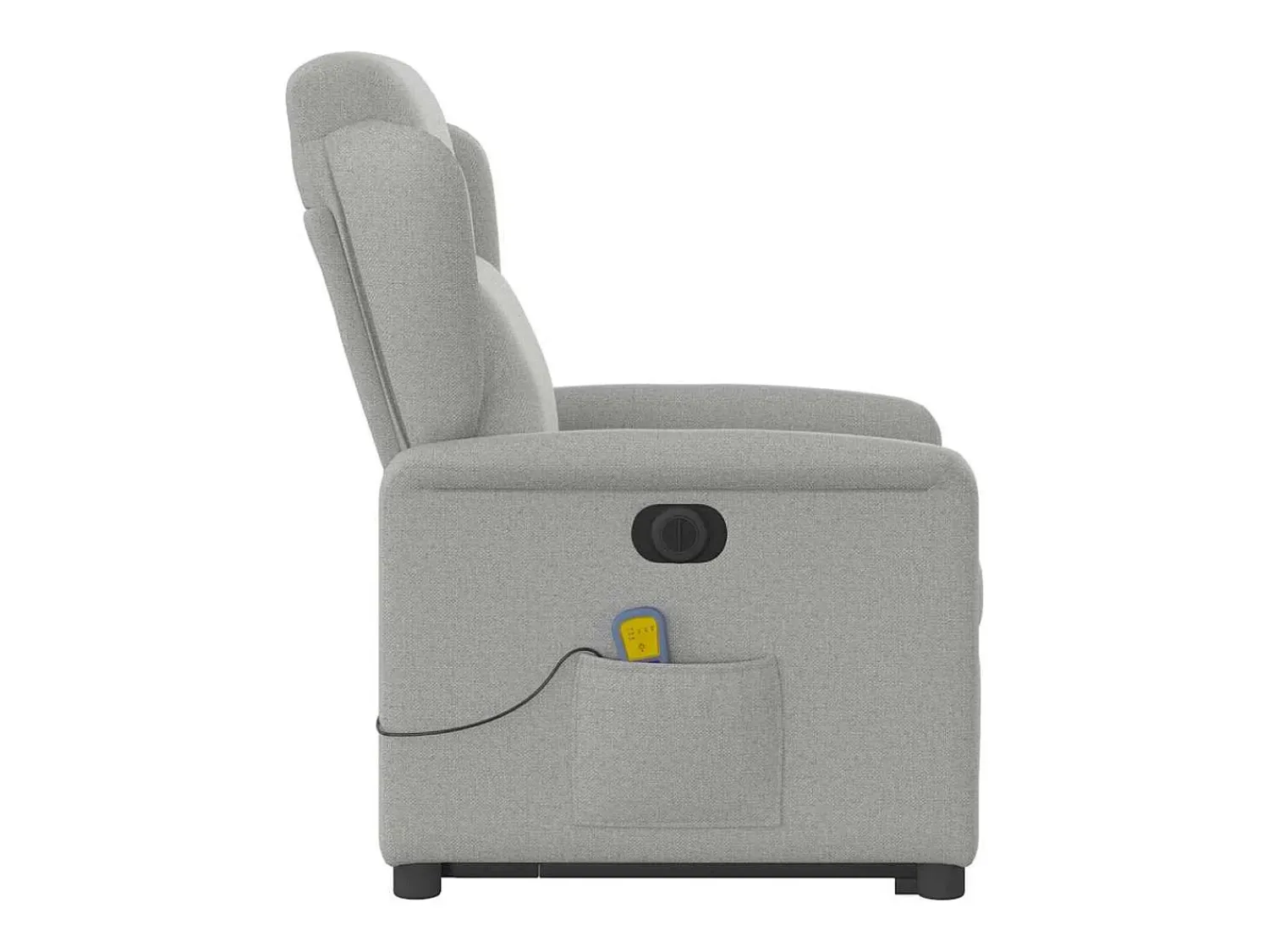 Poltrona* Poltrona elétrica elevatória massagens tecido -nublado SHL344271 Cinzento
