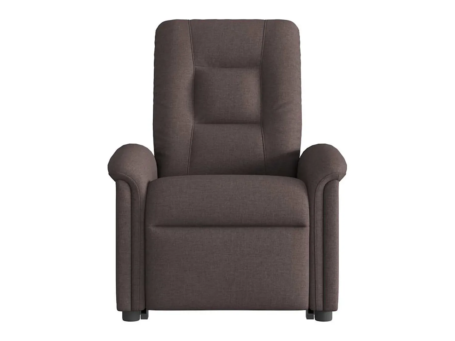 Poltrona elétrica elevatória massagens tecido -escuro SHL366043^ Poltrona