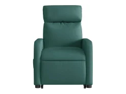 Poltrona elétrica elevatória massagens tecido verde-escuro SHL633421 Verde pinho