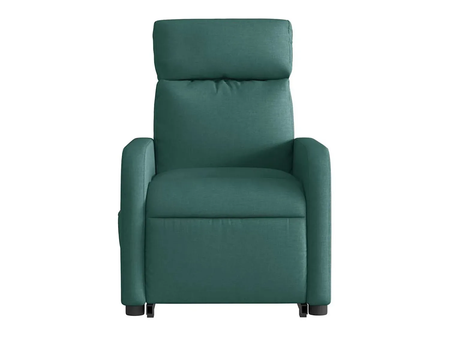 Poltrona elétrica elevatória massagens tecido verde-escuro SHL633421 Verde pinho
