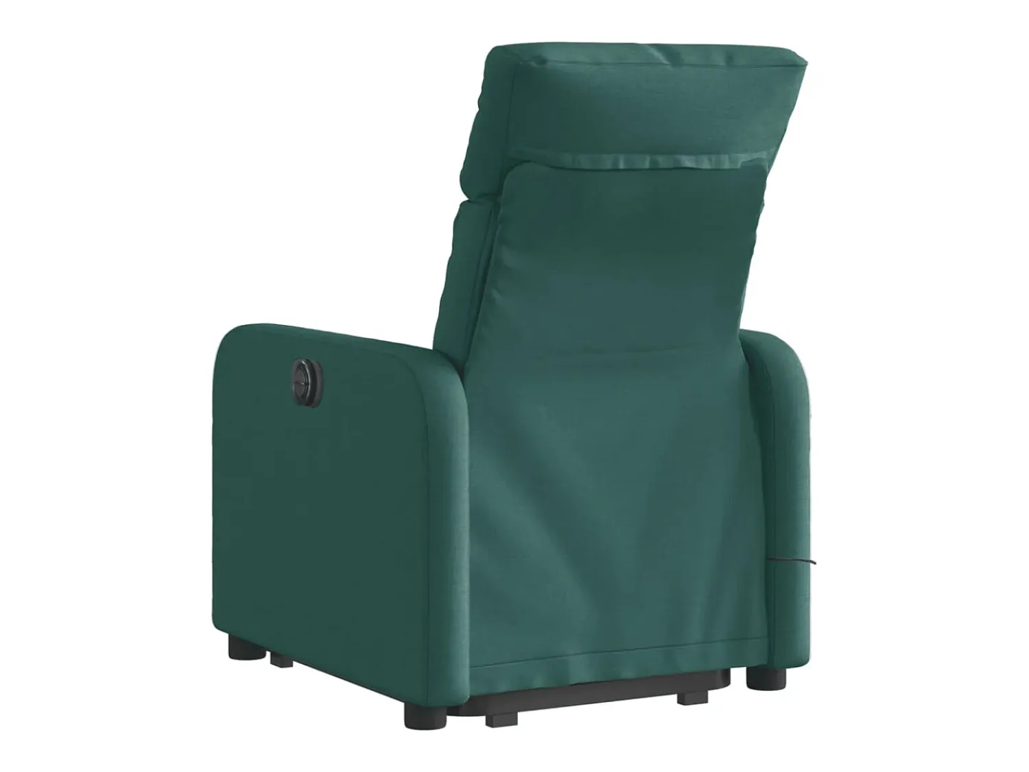 Poltrona elétrica elevatória massagens tecido verde-escuro SHL633421 Verde pinho
