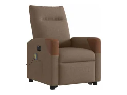 Poltrona elétrica elevatória massagens tecido SHL554524^ Poltrona