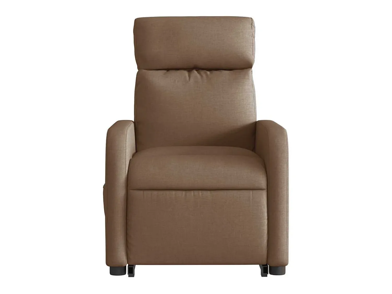 Poltrona* Poltrona elétrica elevatória massagens tecido SHL409035 Castanho