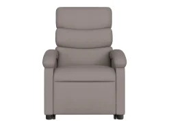 Poltrona| Poltrona elétrica elevatória massagens tecido cinza-acastanhado SHL106098 Taupe