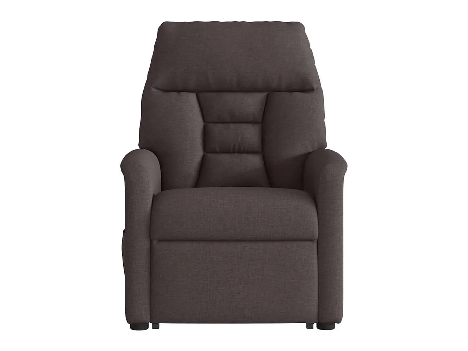 Discount Poltrona elétrica elevatória massagens tecido -escuro SHL104071 Castanho