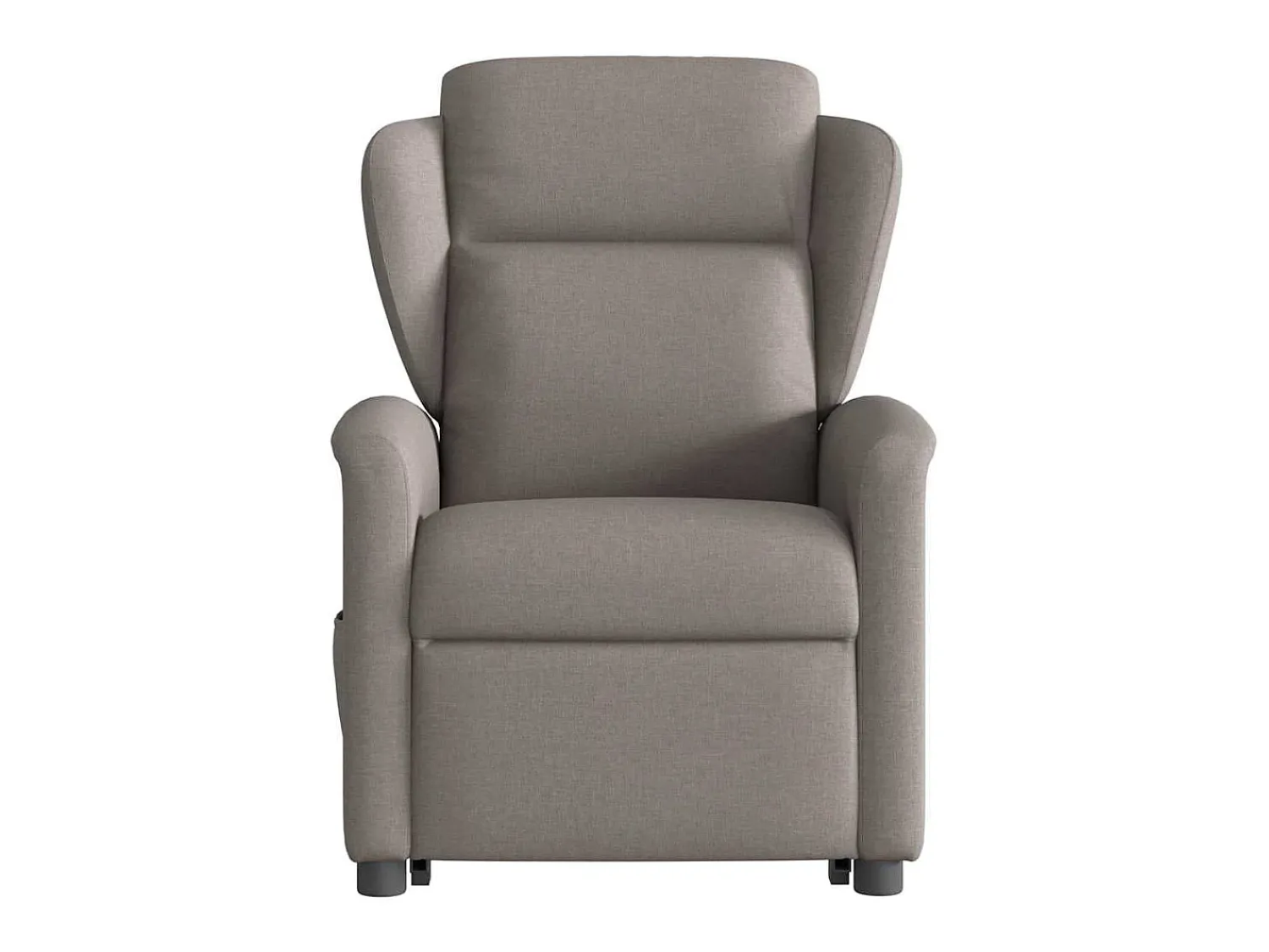 Poltrona* Poltrona elétrica elevatória massagens tecido cinza-acastanhado SHL113899 Taupe