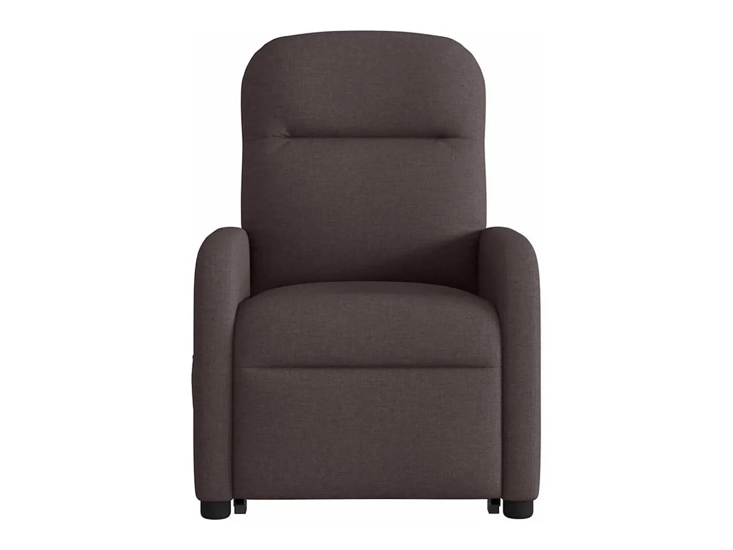 Poltrona elétrica elevatória massagens tecido -escuro SHL462923^ Poltrona