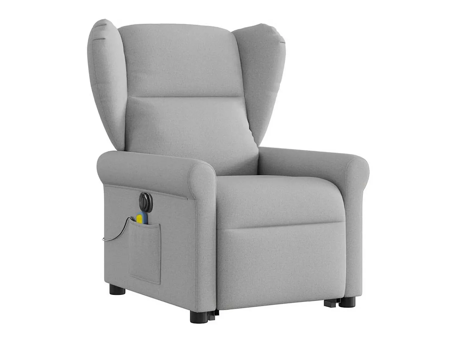 Poltrona* Poltrona elétrica elevatória massagens tecido -nublado SHL567497 Cinzento