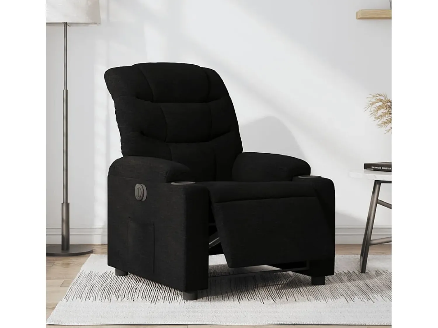 Poltrona elétrica reclinável tecido SHL348438^ Poltrona