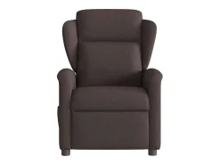 Poltrona| Poltrona elétrica reclinável tecido -escuro SHL343569 Castanho