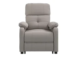 Poltrona* Poltrona elétrica reclinável tecido cinzento-acastanhado SHL198285 Taupe