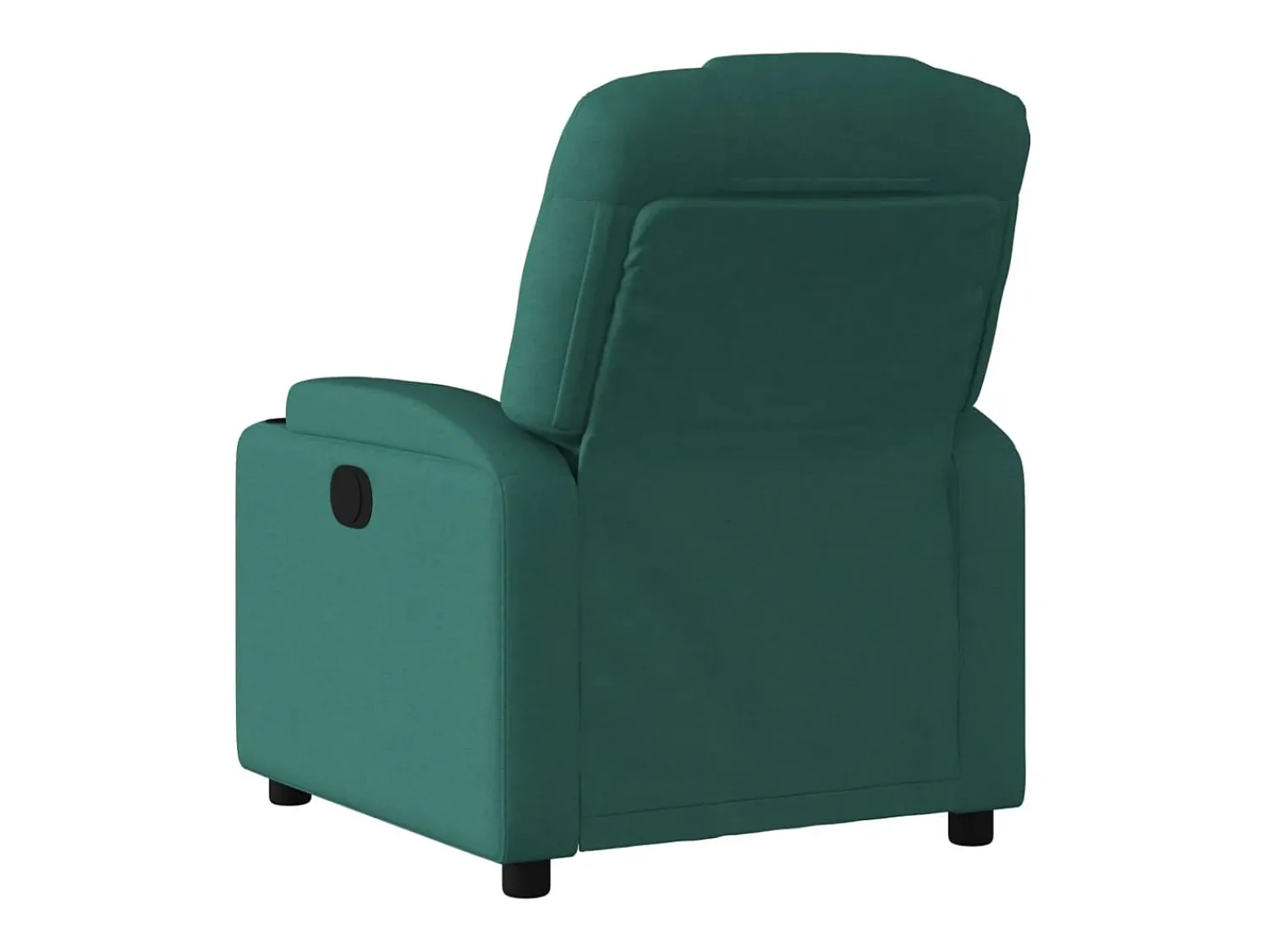 Poltrona*vidaxl Poltrona elétrica reclinável tecido -escuro Verde